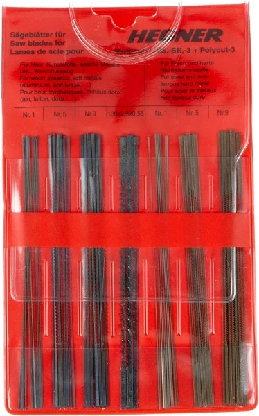 Hegner Sortiment Sägeblätter (76 Stk.) , 00000700