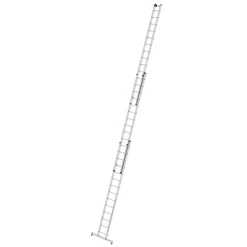 Günzburger Aluminium-Mehrzweckleiter 3-teilig Mit Nivello-Traverse 3 X 14 Sprossen, 33314
