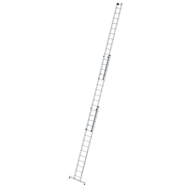 Günzburger Aluminium-Mehrzweckleiter 3-teilig Mit Nivello-Traverse 3 X 14 Sprossen, 33314