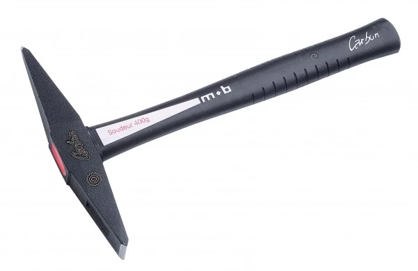 Peddinghaus Schweisserhammer Carbotec 400 G - Schneide Quer - Mit Carbotec 4-KStiel, 0430400701