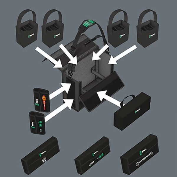 Wera Werkzeug-Container Wera 2go 2 XL, 05004357001 – Bild 5