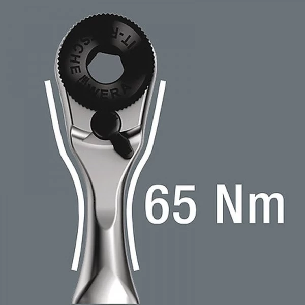 Wera Bits-Sortiment Mit Ratsche + Nüssen Tool-Check PLUS, 05056490001 – Bild 9