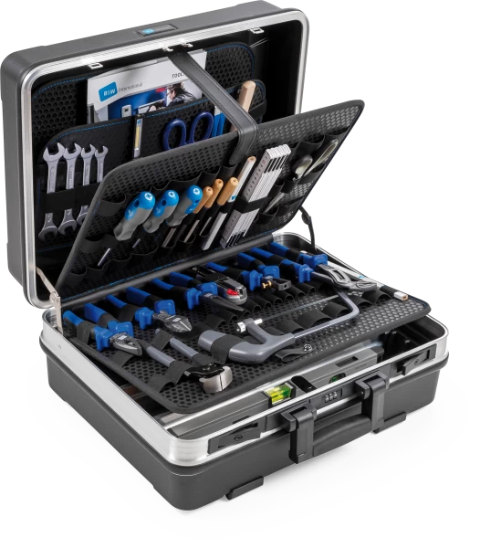 B&W ABS Werkzeugkoffer Flex Loops Black, 120.03/L