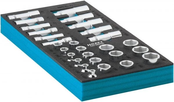 HAZET Steckschlüssel-Einsatz-Satz 163-489/28 – Bild 2