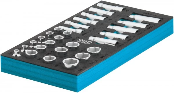 HAZET Steckschlüssel-Einsatz-Satz 163-489/28 – Bild 3