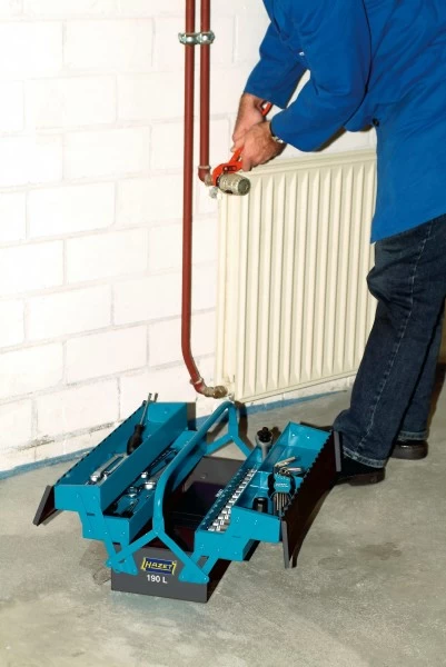 Hazet Metall-Werkzeugkasten Mit Sortiment, 190/80 – Bild 3