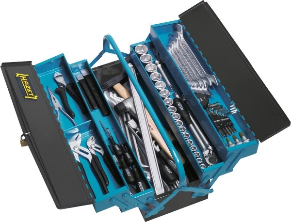 Hazet Metall-Werkzeugkasten Mit Sortiment, 190/80