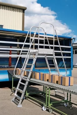 Günzburger Aluminium-Überbrückung, 7 Stufen, 303407