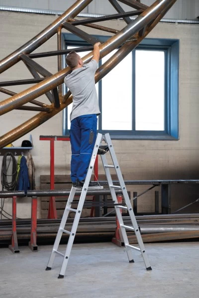 Günzburger Aluminium-Stehleiter 16 Sprossen, 33029