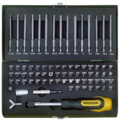 Proxxon Super-Sicherheits- Und Spezialbitsatz, 1/4", 75-tlg., 23107