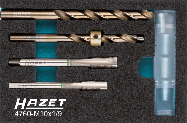 *Hazet Glühkerzen-Reparatur Satz 4760-M10X1/9