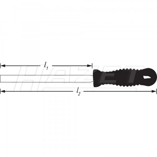 HAZET Bremssattelfeile, 4968-6 â Bild 2