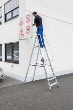 Günzburger Aluminium-Stehleiter 6 Stufen, 50086