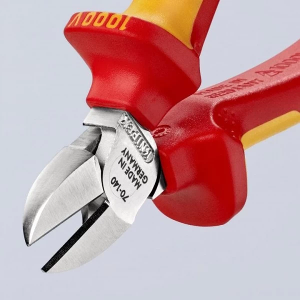 Knipex Seitenschneider Verchromt 140 Mm, 70 06 140 – Bild 7