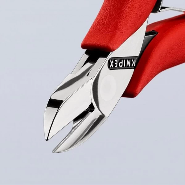 Knipex Elektronik-Seitenschneider Mit Kunststoff überzogen 115 Mm, 77 01 115 – Bild 5