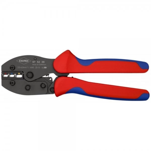 Knipex Crimpzange PreciForce 220 Mm Für Isolierte Kabelschuhe, 975236
