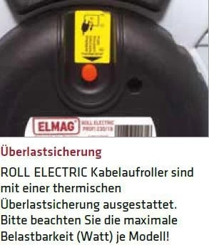Elmag Automatischer Kabelaufroller H07RN-F, 42177 – Bild 4