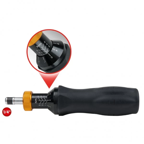 KS Tools 1/4" Drehmomentschraubendreher, 10-60cNm, 516.3255