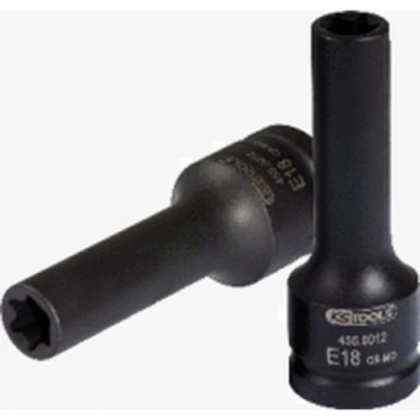 KS Tools 3/4 Kraft-Stecknuss TX-E,lang,E18, 455.0012