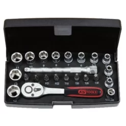 *KS Tools 1/4" SUPERLOCK Steckschlüssel-Satz,23tlg, 911.0623