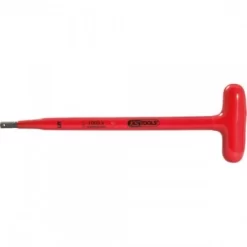 KS Tools T-Griff-Stiftschlüssel,5x120mm,Innen6kant,isoliert, 117.1677