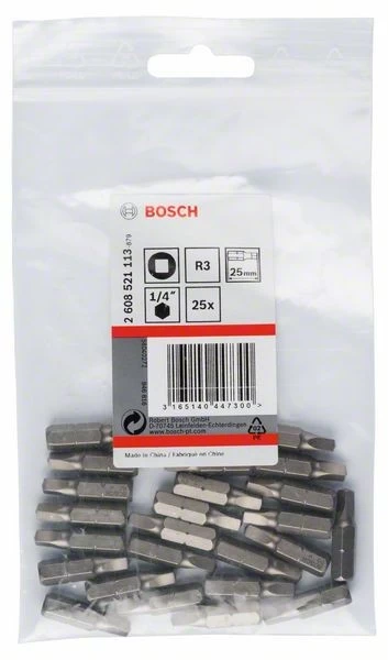 Bosch Schrauberbit Extra-Hart R3, 25 Mm, 25er-Pack 2608521113 – Bild 2
