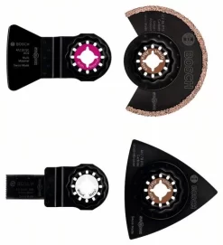 Bosch Starlock Fliesen-Set Für Multifunktionswerkzeuge, 4-teilig 2608661695