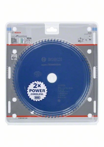 Bosch Akku-Kreissägeblatt Expert, 254 x 2,4/1,8 x 30, 78 Zähne 2608644546 – Bild 2
