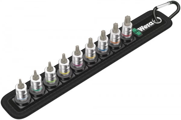 Wera Zyklop Bitnuss-Satz TORX, Haltefunktion Belt A 3, 05003882001