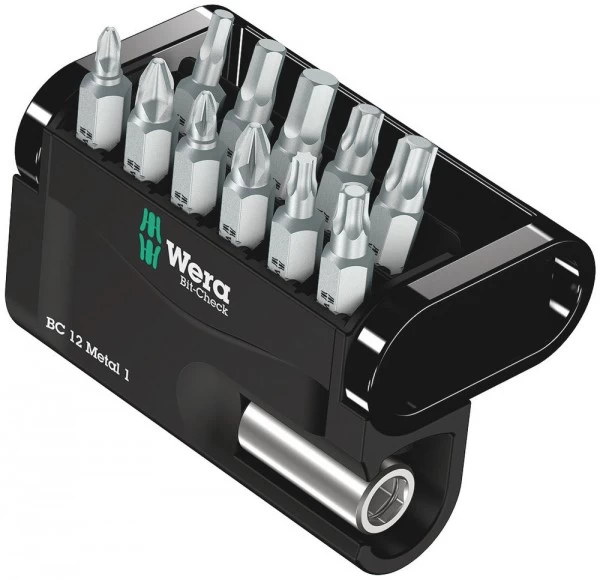 Wera Bit-Sortiment Bit-Check 12 Metal 1, 05057424001