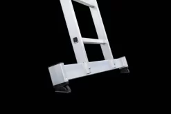 Günzburger Aluminium-Anlegeleiter Mit Nivello -Traverse 12 Sprossen, 10312