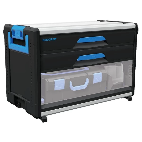 Gedore 1110 WM 321 WorkMo B3, 2 Schubladen H6, Fach Für L-BOXX/S-BOXX, 2954354 – Bild 2