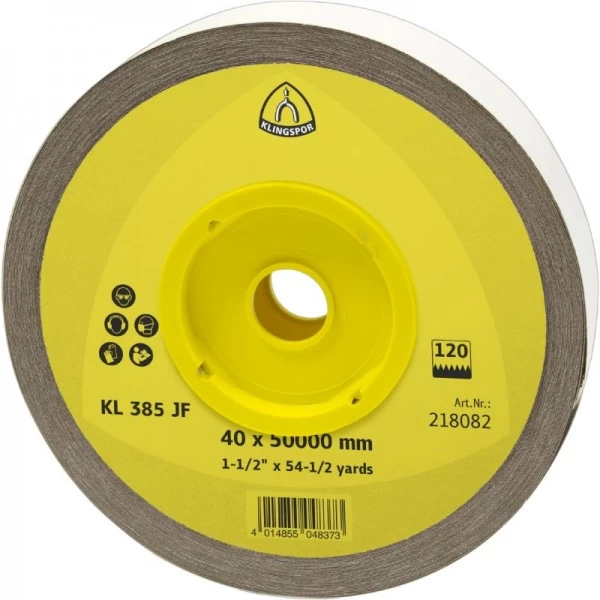 KL 385 JF Rollen, 50 X 50000 Mm Korn 40, 218094